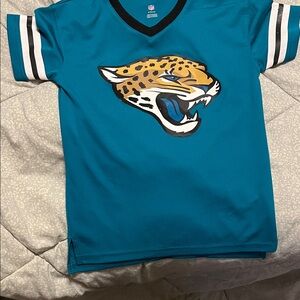 NFL Teal Jacksonville Jaguars Kids Jersey with Logo